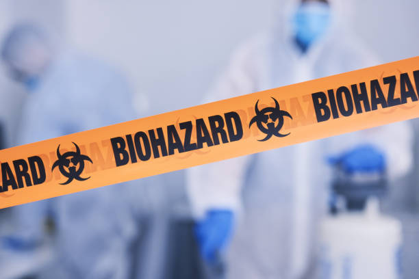 Professional Biohazard Cleanup technician working in Marina del Rey, CA